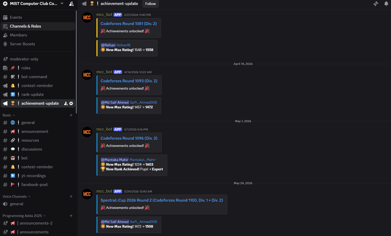 MCC Discord Bot — screenshot 3